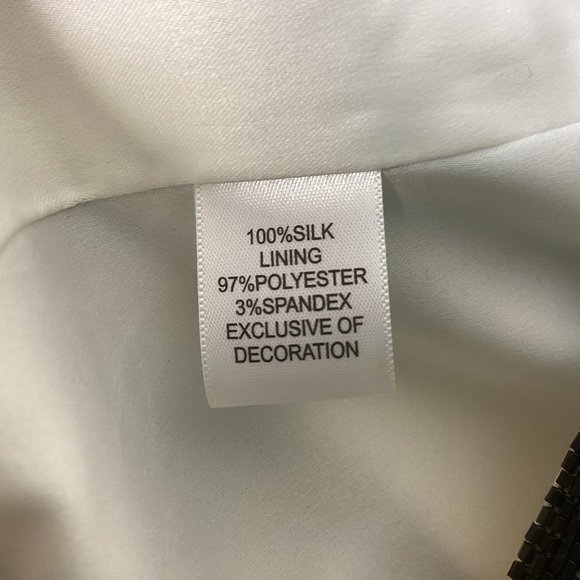 St. John Silk Beaded Jacket 10 - Picture 8 of 12